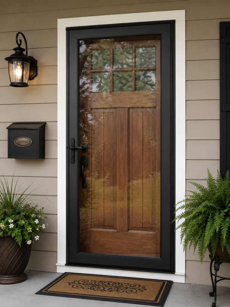 Storm door installation new braunfels san antonio austin (2)