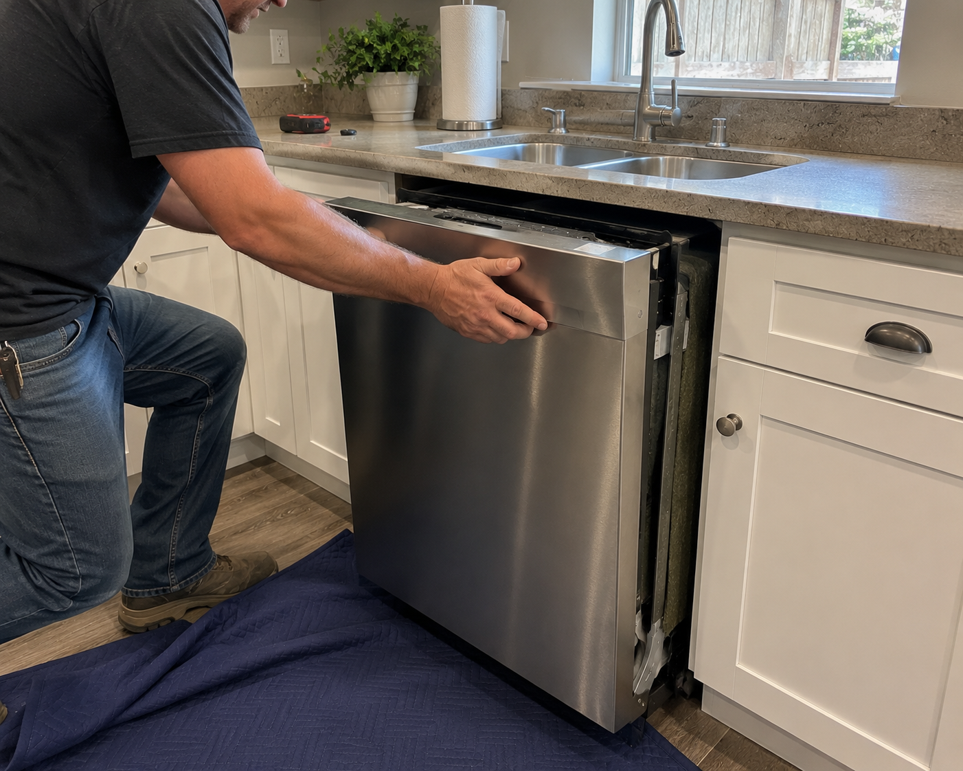 dishwasher install new braunfels austin san antonio