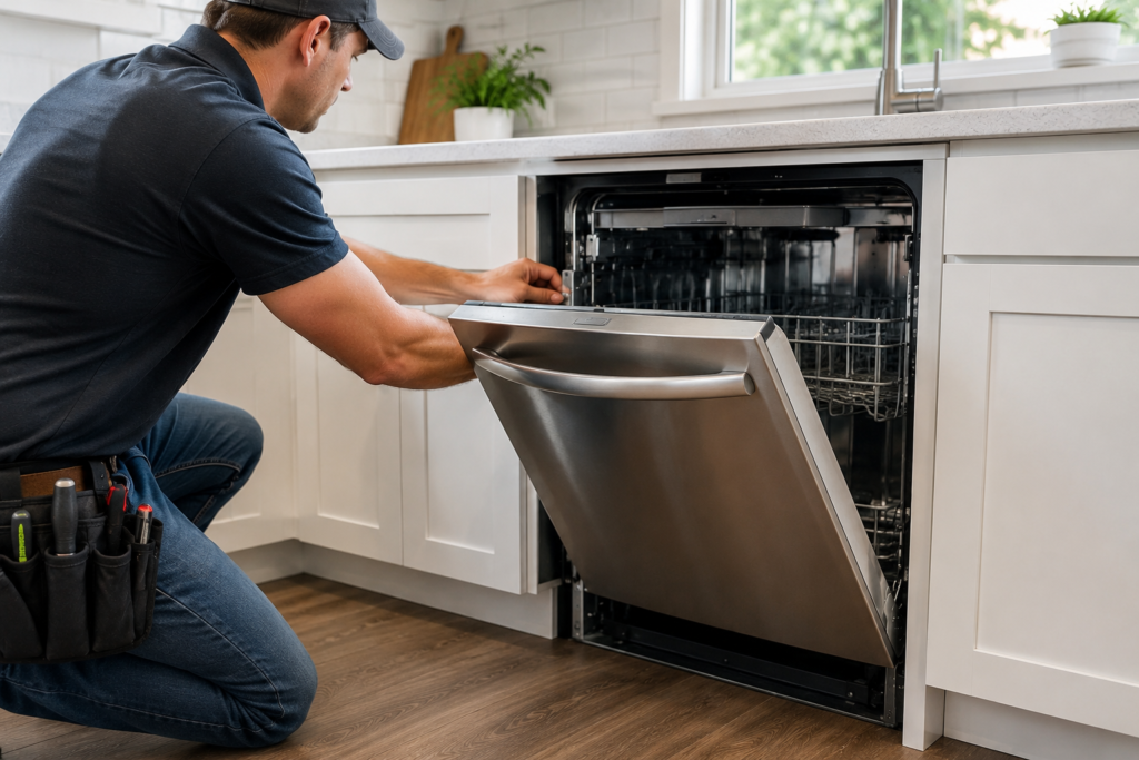 do you need a plumber to install dishwasher featured